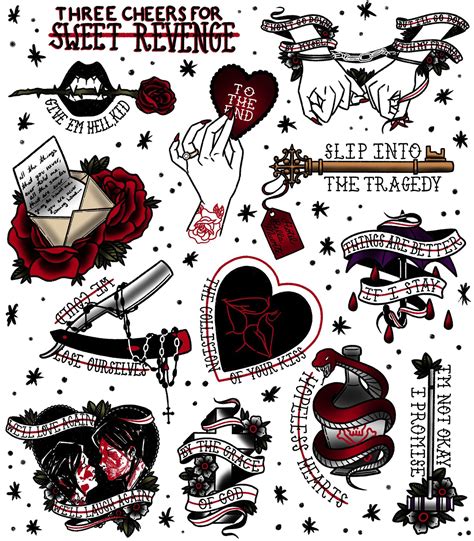 my chemical romance tatto|my chemical romance tattoo designs.